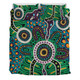 Australia Aboriginal Bedding Set - A Dot Painting In The Style Of Indigenous Australian Art Bedding Set