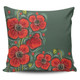 Australia Aboriginal Pillow Cases - Aboriginal Style Australian Poppy Flower Background Pillow Cases