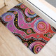 Australia Aboriginal Doormat - Aboriginal Background Featuring Dot Design Doormat