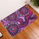 Australia Aboriginal Doormat - Dot Patterns From Indigenous Australian Culture Doormat