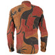 Australia Aboriginal Long Sleeve Shirt - Aboriginal Dot Art With Animals Long Sleeve Shirt