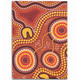 Australia Aboriginal Area Rug - Connection Concept Dot Aboriginal Colorful Painting Area Rug