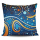 Australia Dreaming Aboriginal Pillow Cases - Aboriginal Culture Indigenous Dot Painting Color Inspired Pillow Cases