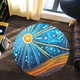 Australia Dreaming Aboriginal Round Rug - Aboriginal Culture Indigenous Dot Painting Inspired Round Rug