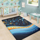 Australia Dreaming Aboriginal Area Rug - Aboriginal Culture Indigenous Dot Painting Art Inspired Area Rug