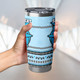 Cronulla-Sutherland Sharks Tumbler - Ugly Xmas And Aboriginal Patterns For Die Hard Fan