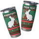South Sydney Rabbitohs Tumbler - Ugly Xmas And Aboriginal Patterns For Die Hard Fan