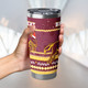 Brisbane Broncos Tumbler - Ugly Xmas And Aboriginal Patterns For Die Hard Fan