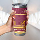 Brisbane Broncos Tumbler - Ugly Xmas And Aboriginal Patterns For Die Hard Fan