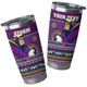 Melbourne Storm Tumbler - Ugly Xmas And Aboriginal Patterns For Die Hard Fan