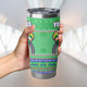 Canberra Raiders Tumbler - Ugly Xmas And Aboriginal Patterns For Die Hard Fan