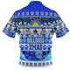 Canterbury-Bankstown Bulldogs Christmas Aboriginal Custom Polo Shirt - Indigenous Knitted Ugly Xmas Style Polo Shirt