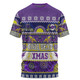 Melbourne Storm Christmas Aboriginal Custom T-shirt - Indigenous Knitted Ugly Xmas Style T-shirt