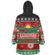 South Sydney Rabbitohs Aboriginal Custom Snug Hoodie - Indigenous Knitted Ugly Xmas Style Snug Hoodie