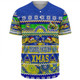 Parramatta Eels Christmas Aboriginal Custom Baseball Shirt - Indigenous Knitted Ugly Xmas Style Baseball Shirt