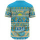 Gold Coast Titans Christmas Aboriginal Custom Baseball Shirt - Indigenous Knitted Ugly Xmas Style Baseball Shirt