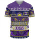 Melbourne Storm Christmas Aboriginal Custom Baseball Shirt - Indigenous Knitted Ugly Xmas Style Baseball Shirt