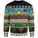 Penrith Panthers Christmas Aboriginal Custom Sweatshirt - Indigenous Knitted Ugly Xmas Style Sweatshirt