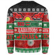 South Sydney Rabbitohs Aboriginal Custom Sweatshirt - Indigenous Knitted Ugly Xmas Style Sweatshirt