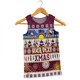 Manly Warringah Sea Eagles Christmas Aboriginal Custom Men Singlet - Indigenous Knitted Ugly Xmas Style Men Singlet