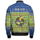 Parramatta Eels Christmas Custom Bomber Jacket - Chrissie Spirit Bomber Jacket