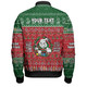 South Sydney Rabbitohs Custom Bomber Jacket - Chrissie Spirit Bomber Jacket