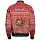 St. George Illawarra Dragons Christmas Custom Bomber Jacket - Chrissie Spirit Bomber Jacket