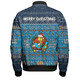 Gold Coast Titans Christmas Custom Bomber Jacket - Chrissie Spirit Bomber Jacket