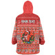 St. George Illawarra Dragons Christmas Custom Snug Hoodie - Chrissie Spirit Snug Hoodie