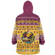 Brisbane Broncos Christmas Custom Snug Hoodie - Chrissie Spirit Snug Hoodie