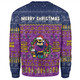 Melbourne Storm Christmas Custom Sweatshirt - Chrissie Spirit Sweatshirt