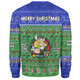 Canberra Raiders Christmas Custom Sweatshirt - Chrissie Spirit Sweatshirt