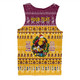 Brisbane Broncos Christmas Custom Men Singlet - Chrissie Spirit Men Singlet