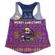 Melbourne Storm Christmas Custom Women Racerback Singlet - Chrissie Spirit Women Racerback Singlet