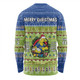 Parramatta Eels Christmas Custom Long Sleeve T-shirt - Chrissie Spirit Long Sleeve T-shirt