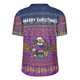 Melbourne Storm Christmas Custom Rugby Jersey - Chrissie Spirit Rugby Jersey