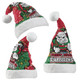 South Sydney Rabbitohs Hat - Merry Christmas Our Beloved Team With Aboriginal Dot Art Pattern