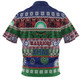 New Zealand Warriors Christmas Maori Custom Polo Shirt - Indigenous Knitted Ugly Xmas Style Polo Shirt
