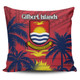 Australia  South Sea Islanders Pillow Cases - Gilbert Islands In Polynesian Pattern With Coconut Trees Pillow Cases