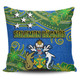 Australia  South Sea Islanders Pillow Cases - Solomon Islands Symbol In Polynesian Patterns With Tropical Flowers Style Pillow Cases