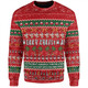 Australia Christmas Custom Sweatshirt - Aussie Ugly Christmas Let's Get Lit Sweatshirt