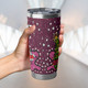 Manly Warringah Sea Eagles Christmas Custom Tumbler - Let's Get Lit Chrissie Pressie Tumbler