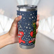 Sydney Roosters Christmas Custom Tumbler - Let's Get Lit Chrissie Pressie Tumbler