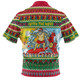 Australia Christmas Custom Polo Shirt - Surfing Santa Polo Shirt