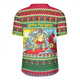 Australia Christmas Custom Rugby Jersey - Surfing Santa Rugby Jersey