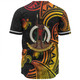 Australia South Sea Islanders Baseball Shirt - Vanuatu Polynesian Reggae Tentacle Turtle Baseball Shirt