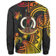 Australia South Sea Islanders Sweatshirt - Vanuatu Polynesian Reggae Tentacle Turtle Sweatshirt