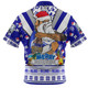 Canterbury-Bankstown Bulldogs Christmas Custom Hawaiian Shirt - Bulldogs Santa Aussie Big Things Hawaiian Shirt