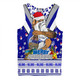 Canterbury-Bankstown Bulldogs Christmas Custom Men Singlet - Bulldogs Santa Aussie Big Things Men Singlet