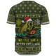 Australia Christmas Fishing Custom Baseball Shirt - We Fish You A Merry Christmas Baseball Shirt